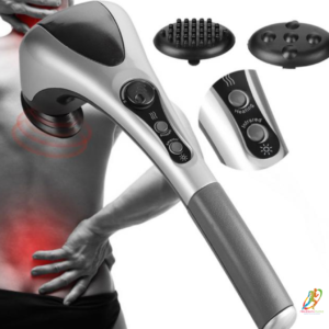 Double Heads Heating Massager